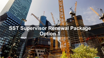 DOB SST Card Renewal Supervisor Course Package by Able Safety Consulting