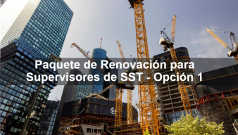 Paquete de Renovación para Supervisores SST - Opción 1